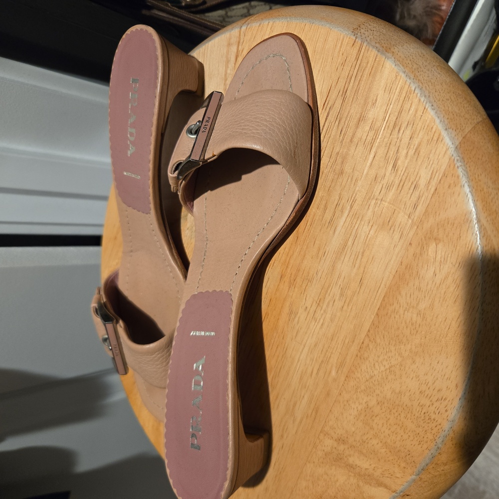 Authentic Prada mule sandles - Picture 2 of 7
